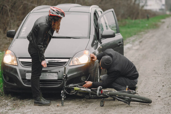 voiture vélo accident