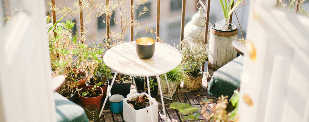 terrasse balcon appartement