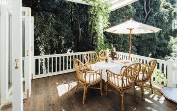 terrasse plantes maison