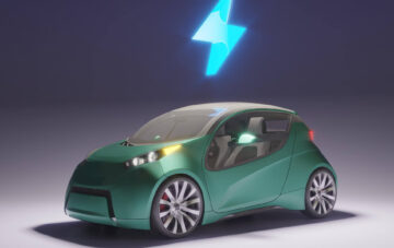 voiture électrique 4D