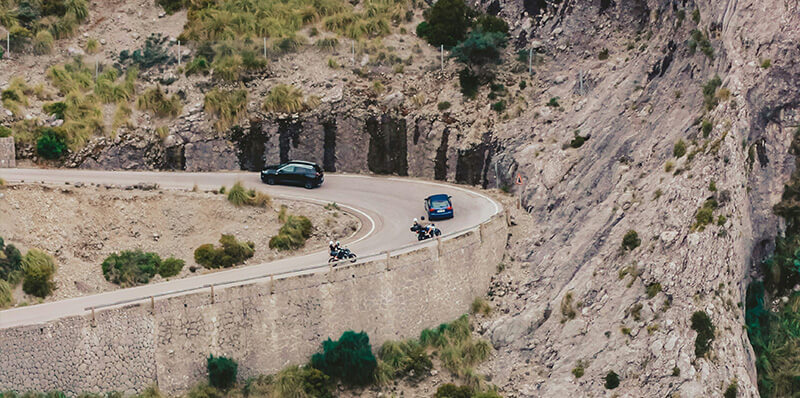 glissement de terrain voiture